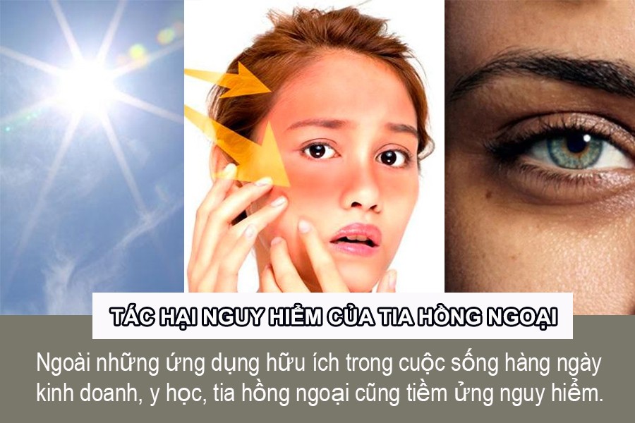 Tác hại của tia hồng ngoại đối với con người