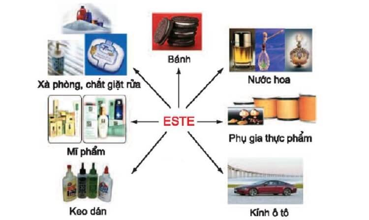 ứng dụng-cua-ester