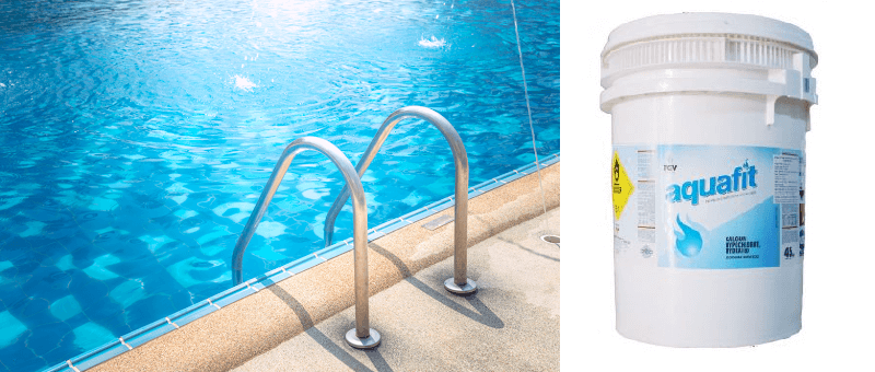 Cách dùng clo aquafit xử lý nước bể bơi hiệu quả