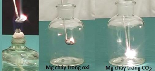 Phản ứng hóa học của Magie với phi kim