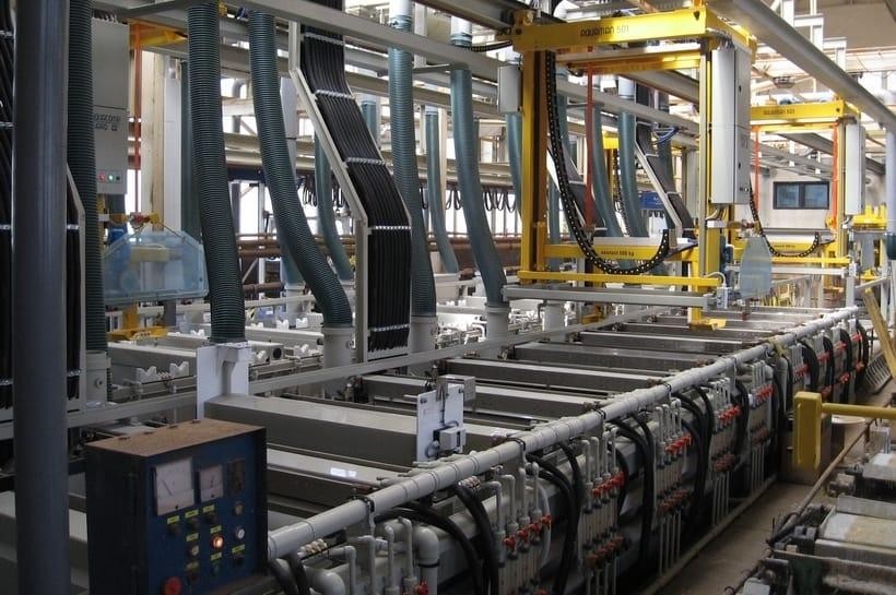 Nước thải phát sinh từ quá trình mạ