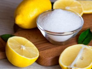 Axit nitric là một thành phần có trong chanh