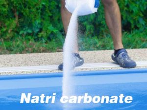 Loại muối này dùng để tăng pH bể bơi