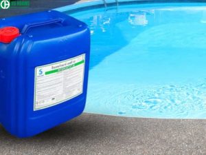 Hydrogen peroxide H2O2 xử lý nước bể bơi