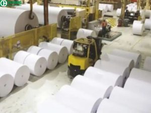 Ứng dụng NaOH trong sản xuất giấy