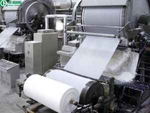 NaOH 32% còn là nguyên liệu trong quá trình sản xuất giấy