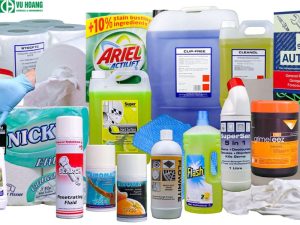 NaOH là nguyên liệu quan trọng để sản xuất chất tẩy rửa