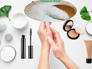 Axit stearic được sử dụng trong ngành mỹ phẩm với nhiều vai trò khác nhau
