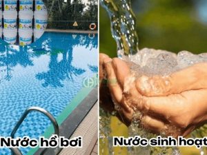 Ứng dụng clo trong bể bơi và xử lý nước sinh hoạt