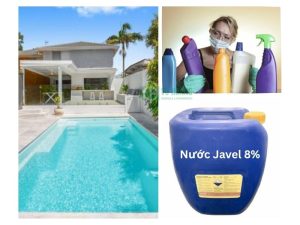 Áp dụng javen 8% trong khử trùng và xử lý bể bơi