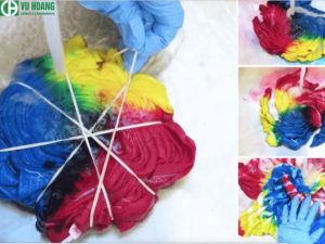 Sử dụng NaOH 32% giúp màu nhuộm đều và đẹp hơn