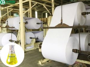 NaClO is used to whiten paper, pulp, fabric...