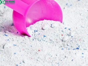 Axit sulfuric được dùng để sản xuất bột giặt