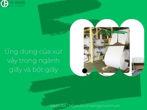 Ứng dụng xút ăn da trong ngành giấy và bột giấy