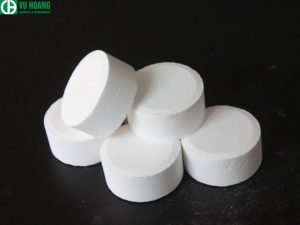 Khi clo ở dạng viên