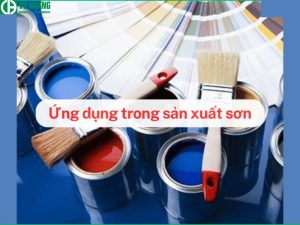 Ứng dụng bột đá trong ngành sản xuất sơn
