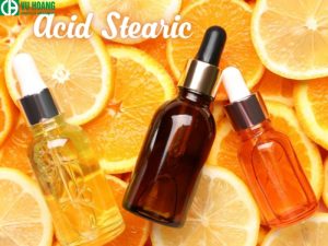 Axit stearic được sử dụng với nhiều công dụng trong mỹ phẩm
