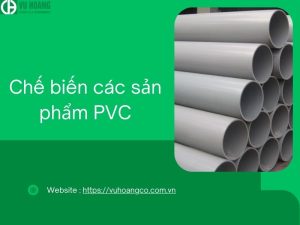 PE WAX được sử dụng làm chất phân tán, chất bôi trơn và chất tăng trắng trong quá trình sản xuất PVC