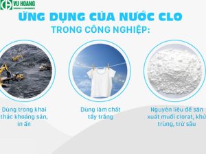 Ứng dụng clo lỏng trong công nghiệp