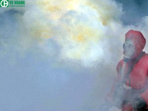 Rò rỉ khí clo lỏng ảnh hưởng nghiêm trọng đến con người