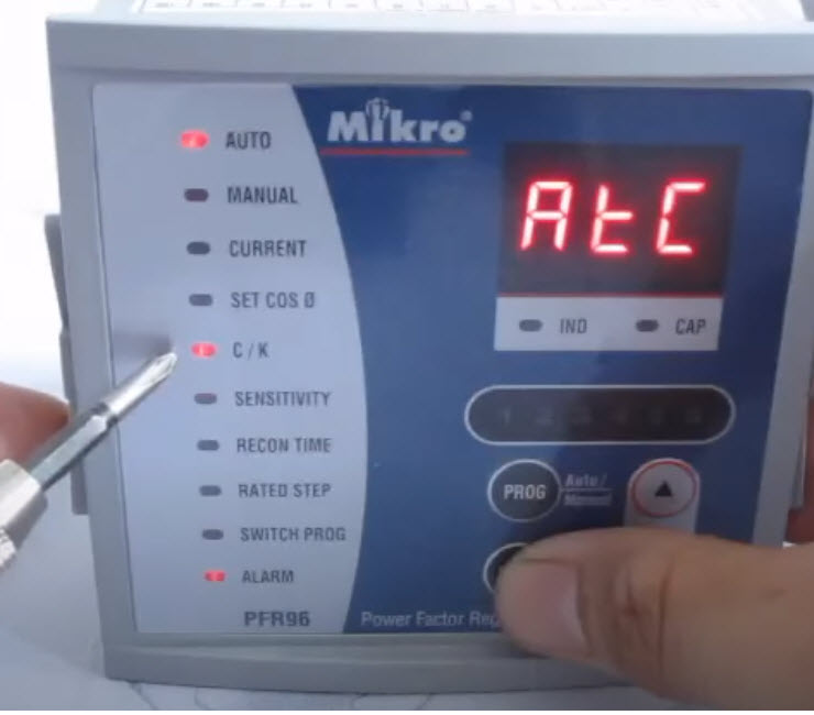 Hướng dẫn sử dụng bộ điều khiển tụ Mikro chuẩn kỹ thuật Hướng dẫn sử dụng bộ điều khiển vi điều khiển 2