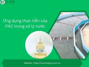 Ứng dụng PAC trong xử lý nước