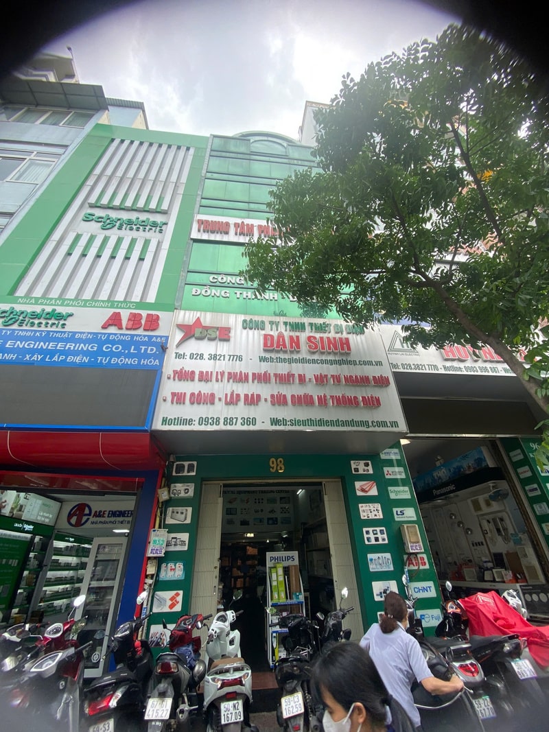 điện Công ty TNHH Thiết Bị Điện Dân Sinh đặt tại Phường Bến Thành