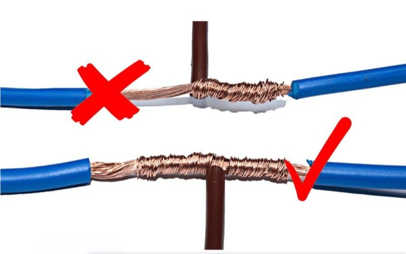 Tại sao tôi bị đau đầu vì điện? Các phương pháp đi dây điện thông dụng - nối trực tiếp