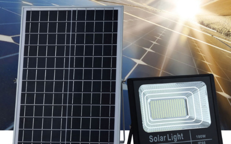 Đèn năng lượng mặt trời chạy bằng pin có thể tháo rời