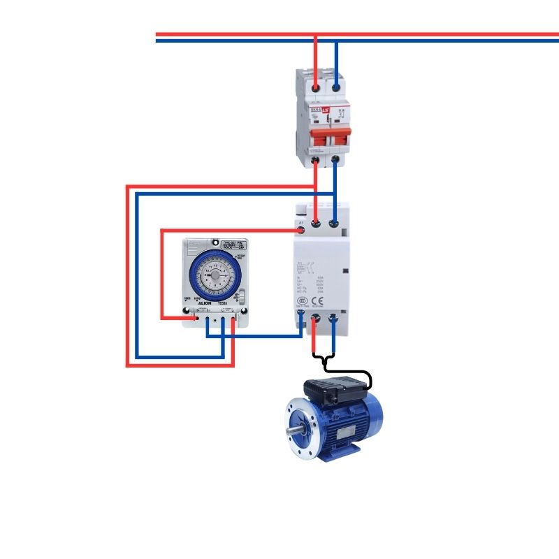 Vậy nguyên nhân gây ra contactor 1 pha là gì?
