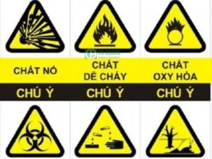Cảnh báo về sự nguy hiểm của axit nitric