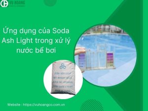 Na2CO3 là chất xử lý nước bể bơi chuyên dụng