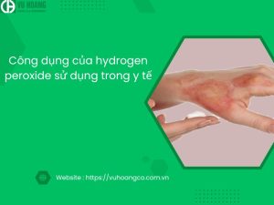 H2O2 được dùng để chữa vết thương trong y học