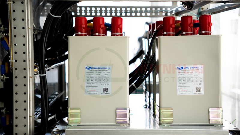 Vốn đầu tư Sanhe cho ứng dụng công nghiệp Tụ điện ngâm dầu Sanhe cho tủ điện công nghiệp