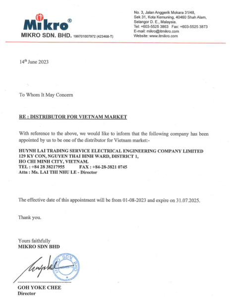 vi mô Thông tin xác thực vi mô