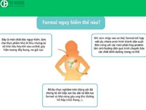 Sự nguy hiểm của formalin là gì?