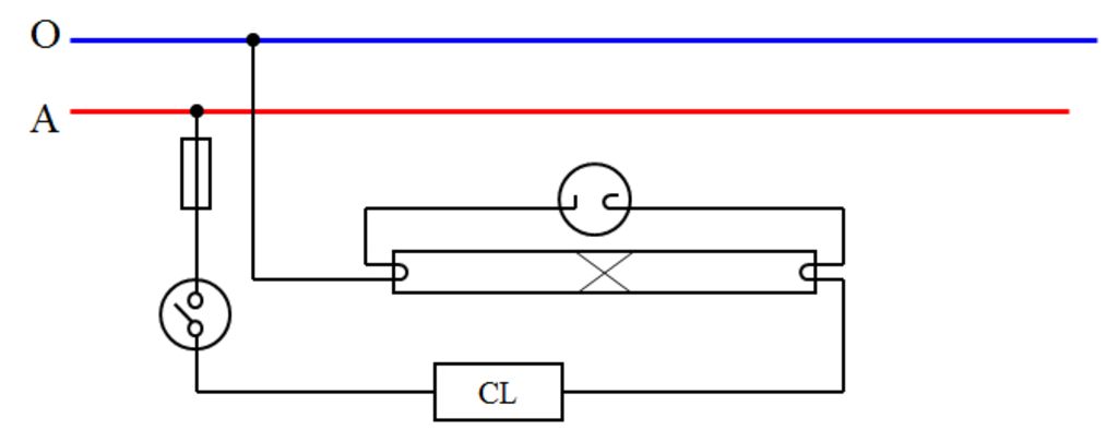 Những con số đến từ ánh sáng Sơ đồ lắp đặt mạch đèn huỳnh quang