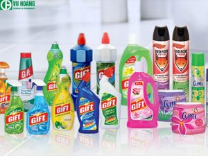 HCl trong chất tẩy rửa nhà vệ sinh