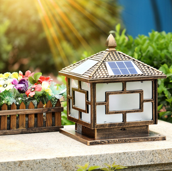 Đèn trụ cổng năng lượng mặt trời