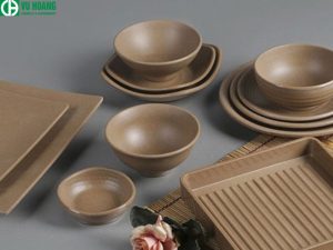 Nhựa melamine được sử dụng để sản xuất bát, đĩa, cốc…