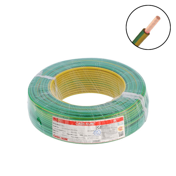 Dây điện 1 lõi là gì? Cấu tạo, ứng dụng và phương thức kết nối Điện 1 loại cadisun