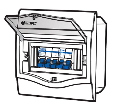 Kích thước tủ điện treo tường theo module