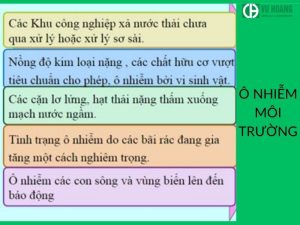 Ô nhiễm môi trường