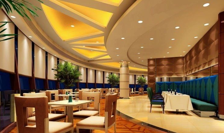 Đèn LED downlight được sử dụng để trang trí, chiếu sáng trong khách sạn, nhà hàng