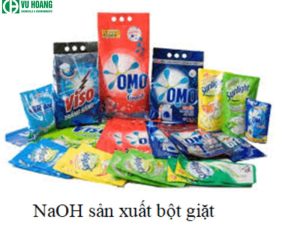 Ứng dụng NaOH làm chất tẩy rửa