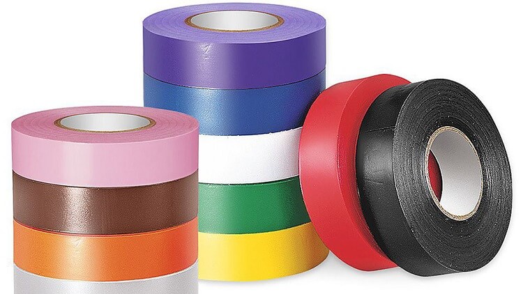 Băng keo điện được sử dụng phổ biến
