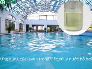 Javen trong xử lý nước bể bơi