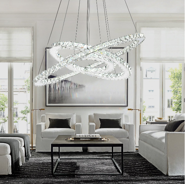 Cách chọn đèn trang trí cho phòng khách