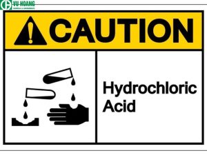 An toàn khi sử dụng hóa chất HCl