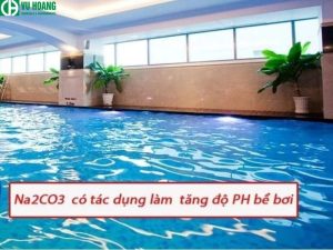 Ứng dụng Natri cacbonat trong xử lý nước bể bơi